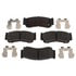 MGD1297CH by RAYBESTOS - Raybestos R-Line Ceramic Brake Pad Set