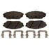 Raybestos MGD1301CH Disc Brake Pad Set Raybestos R-Line Ceramic Brake Pad Set