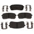 MGD1302CH by RAYBESTOS - Raybestos R-Line Ceramic Brake Pad Set