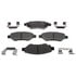 MGD1337CH by RAYBESTOS - Raybestos R-Line Ceramic Brake Pad Set