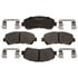 MGD1338CH by RAYBESTOS - Raybestos R-Line Ceramic Brake Pad Set