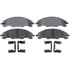Raybestos MGD1339CH Disc Brake Pad Set Raybestos R-Line Ceramic Brake Pad Set