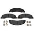 MGD1328MH by RAYBESTOS - Raybestos R-Line Metallic Brake Pad Set