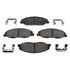 MGD1332CH by RAYBESTOS - Raybestos R-Line Ceramic Brake Pad Set
