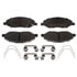 MGD1345CH by RAYBESTOS - Raybestos R-Line Ceramic Brake Pad Set