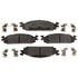 MGD1376CH by RAYBESTOS - Raybestos R-Line Ceramic Brake Pad Set