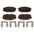 MGD1397CH by RAYBESTOS - Raybestos R-Line Ceramic Brake Pad Set