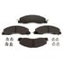 Raybestos MGD1399MH Disc Brake Pad Set Raybestos R-Line Metallic Brake Pad Set