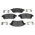 Raybestos MGD1422CH Disc Brake Pad Set Raybestos R-Line Ceramic Brake Pad Set