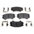 MGD1404CH by RAYBESTOS - Raybestos R-Line Ceramic Brake Pad Set