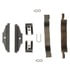 Raybestos H15501 Disc Brake Hardware Kit Raybestos R-Line Disc Brake Hardware Kit