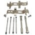 Raybestos H18225A Disc Brake Hardware Kit Brake Parts Inc Raybestos R-Line Disc Brake Hardware Kit