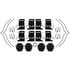 H5909A by RAYBESTOS - Raybestos R-Line Disc Brake Hardware Kit