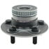 Raybestos 712167 Wheel Bearing and Hub Assembly Raybestos R-Line Wheel Bearing & Hub Assy