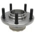 Raybestos 712199 Wheel Bearing and Hub Assembly Raybestos R-Line Wheel Bearing & Hub Assy