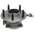 Raybestos 712229 Wheel Bearing and Hub Assembly Raybestos R-Line Wheel Bearing & Hub Assy