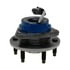 Raybestos 712243 Wheel Bearing and Hub Assembly Raybestos R-Line Wheel Bearing & Hub Assy