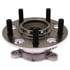 Raybestos 712410 Wheel Bearing and Hub Assembly Raybestos R-Line Wheel Bearing & Hub Assy