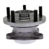 Raybestos 712449 Wheel Bearing and Hub Assembly Raybestos R-Line Wheel Bearing & Hub Assy