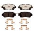 EHT1852H by RAYBESTOS - Raybestos Element3 Hybrid Brake Pad Set