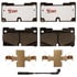 EHT2173H by RAYBESTOS - Raybestos Element3 Hybrid Brake Pad Set