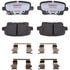 EHT2189H by RAYBESTOS - Raybestos Element3 Hybrid Brake Pad Set