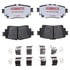 EHT2305H by RAYBESTOS - Raybestos Element3 Hybrid Brake Pad Set