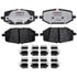 EHT2397H by RAYBESTOS - Raybestos Element3 Hybrid Brake Pad Set