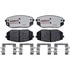 EHT2398H by RAYBESTOS - Raybestos Element3 Hybrid Brake Pad Set