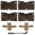 MGD2173CH by RAYBESTOS - Raybestos R-Line Ceramic Brake Pad Set