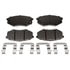 MGD1447CH by RAYBESTOS - Raybestos R-Line Ceramic Brake Pad Set
