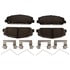Raybestos MGD1509CH Disc Brake Pad Set Raybestos R-Line Ceramic Brake Pad Set