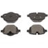MGD1473M by RAYBESTOS - Raybestos R-Line Metallic Brake Pad Set