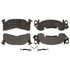 Raybestos MGD153MH Disc Brake Pad Set Raybestos R-Line Metallic Brake Pad Set