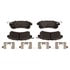 MGD1510CH by RAYBESTOS - Raybestos R-Line Ceramic Brake Pad Set