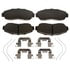 Raybestos MGD1521CH Disc Brake Pad Set Raybestos R-Line Ceramic Brake Pad Set