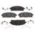 MGD1552CH by RAYBESTOS - Raybestos R-Line Ceramic Brake Pad Set