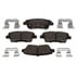 Raybestos MGD1551CH Disc Brake Pad Set Raybestos R-Line Ceramic Brake Pad Set