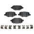 MGD1612CH by RAYBESTOS - Raybestos R-Line Ceramic Brake Pad Set