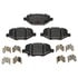 MGD1612MH by RAYBESTOS - Raybestos R-Line Metallic Brake Pad Set