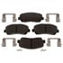 MGD1623CH by RAYBESTOS - Raybestos R-Line Ceramic Brake Pad Set