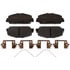 MGD1625CH by RAYBESTOS - Raybestos R-Line Ceramic Brake Pad Set