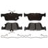 MGD1665CH by RAYBESTOS - Raybestos R-Line Ceramic Brake Pad Set
