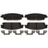 MGD1707CH by RAYBESTOS - Raybestos R-Line Ceramic Brake Pad Set