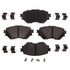 Raybestos MGD1759CH Disc Brake Pad Set Raybestos R-Line Ceramic Brake Pad Set
