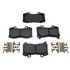 MGD1802CH by RAYBESTOS - Raybestos R-Line Ceramic Brake Pad Set