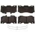 Raybestos MGD1784CH Disc Brake Pad Set Raybestos R-Line Ceramic Brake Pad Set