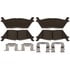MGD1790ACH by RAYBESTOS - Raybestos R-Line Ceramic Brake Pad Set