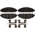 Raybestos MGD1791CH Disc Brake Pad Set Raybestos R-Line Ceramic Brake Pad Set