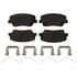 MGD1815CH by RAYBESTOS - Raybestos R-Line Ceramic Brake Pad Set